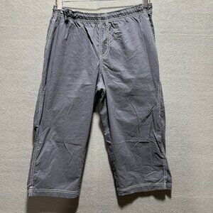 SportHill Medium Knicker Black Crop Pants Nylon Spandex Lightweight Hike VTG